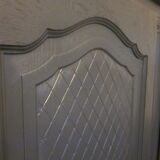 Old anthracite grey cabinet