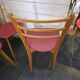 6 chaises vintage années 60