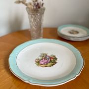 Ceranord France “Fragonard” semi vintage porcelain dish