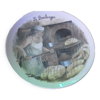 Provence ceramic plate loriol the baker