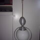 Adjustable glass ball suspension