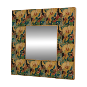 petit miroir en céramique