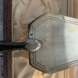 Art Deco style pie server in silver metal, 20th century
