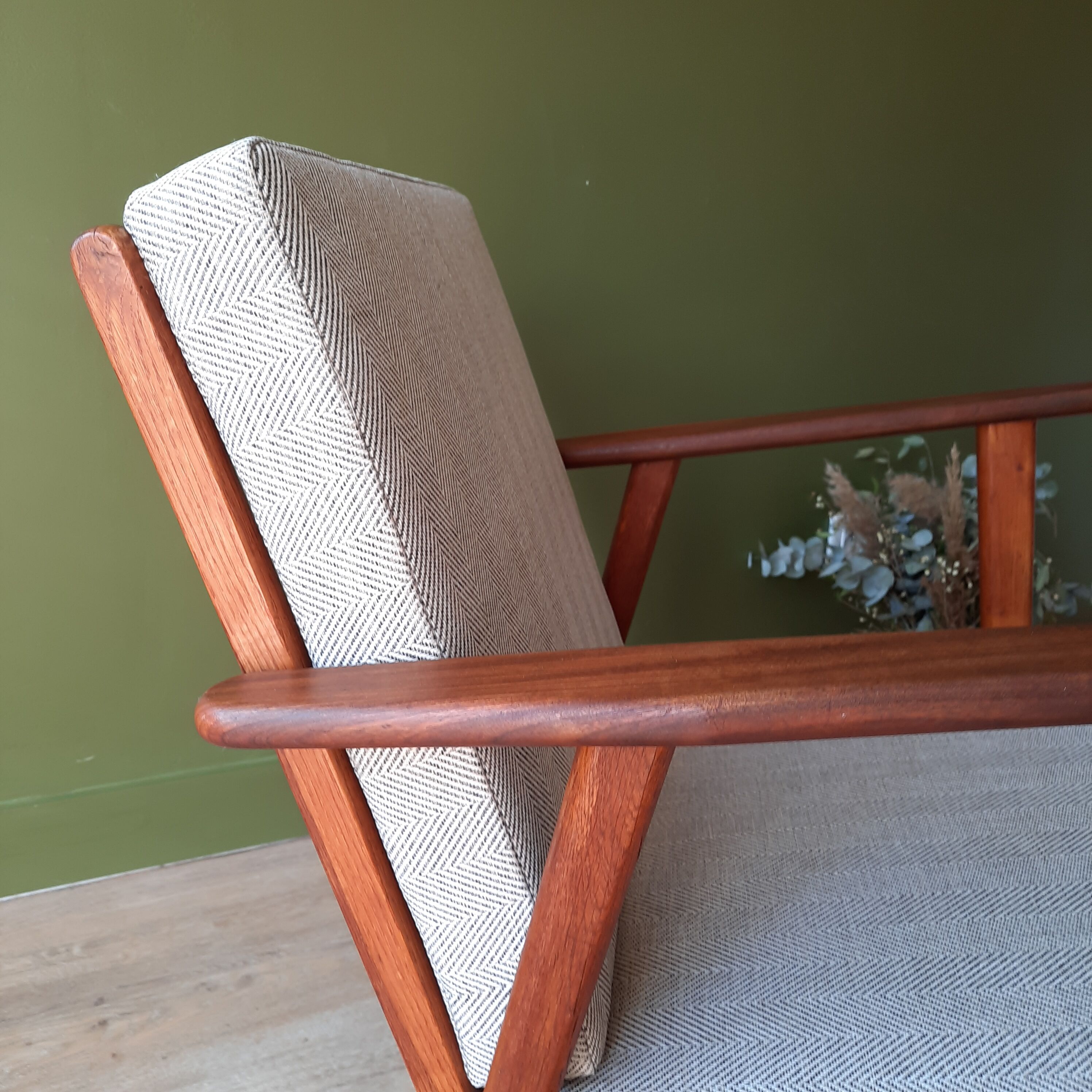 Pair of Scandinavian armchairs