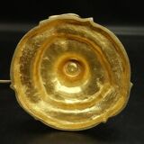 Large Rocaille / Rococo / Louis XV style candlestick lamp from the 19th century - bronze
