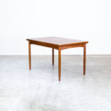 60s Danish teak dining table extandable for Randers Møbelfabrik