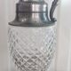 Antique Italian glass ewer carafe