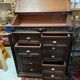 Antique writing desk with drawers