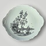 Service de 13 assiettes vintage de Limoges décorées à la main