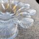 Bougeoir en cristal de pétale de fleur Holmegaard par Sidse Werner Danemark