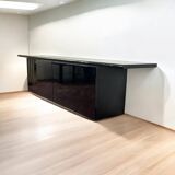 Giotto Stoppino & Ludovico Acerbis - Black Lacquered Sideboard Sheraton Ci Model