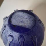 Glass teardrop vase
