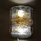 Lampe murale en verre murano « space age »