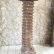 Raw wood column