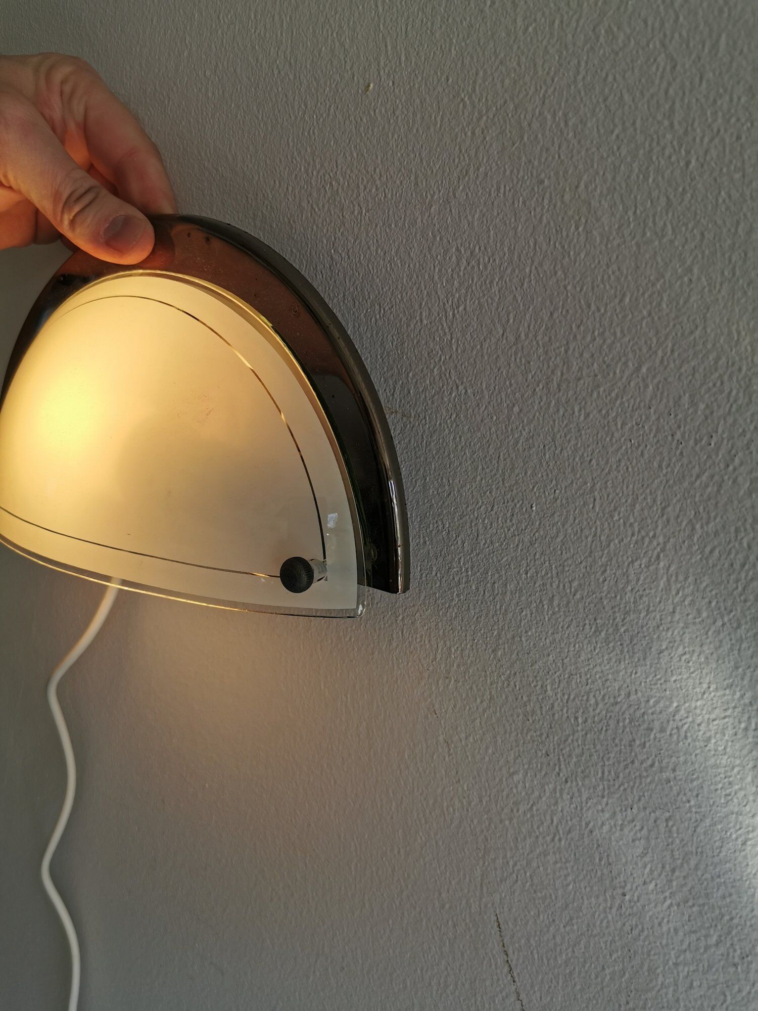 Set of 5 Danish Odreco wall lamps 80s 90s