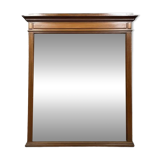Miroir rectangulaire de style Louis XVI en noyer vers 1880