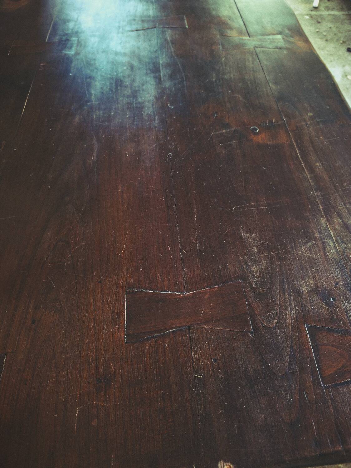 250 cm large farmhouse monastery table