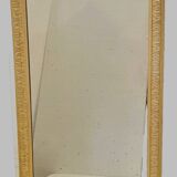 Louis Philippe mirror in wood and patinated stucco 19th century