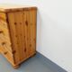 Commode en pin vintage des années 70