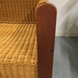 Banquette en osier