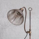 Antique Adjustable Mercury Reflector Glass Table Lamp