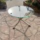 Maison style brass coffee table Jansen France