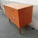 Scandinavian teak dresser