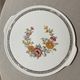 Pie dish for serving floral motifs Bavarian porcelain