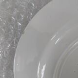 Set of 6 plates porcelain moulin des loups & hamage nord model valdivia used