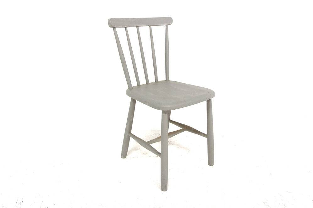 Scandinavian beechwood chair, Sweden, 1960