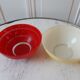 Duo of glass bowls Duralex 70s