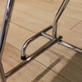 Table in folding brown Formica