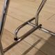 Table en formica marron pliante