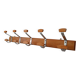 Vintage wall coat rack from the 60s/70s