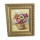 Framed flower painting of anemones