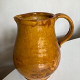 Pitcher of glazed earth Provence 1950