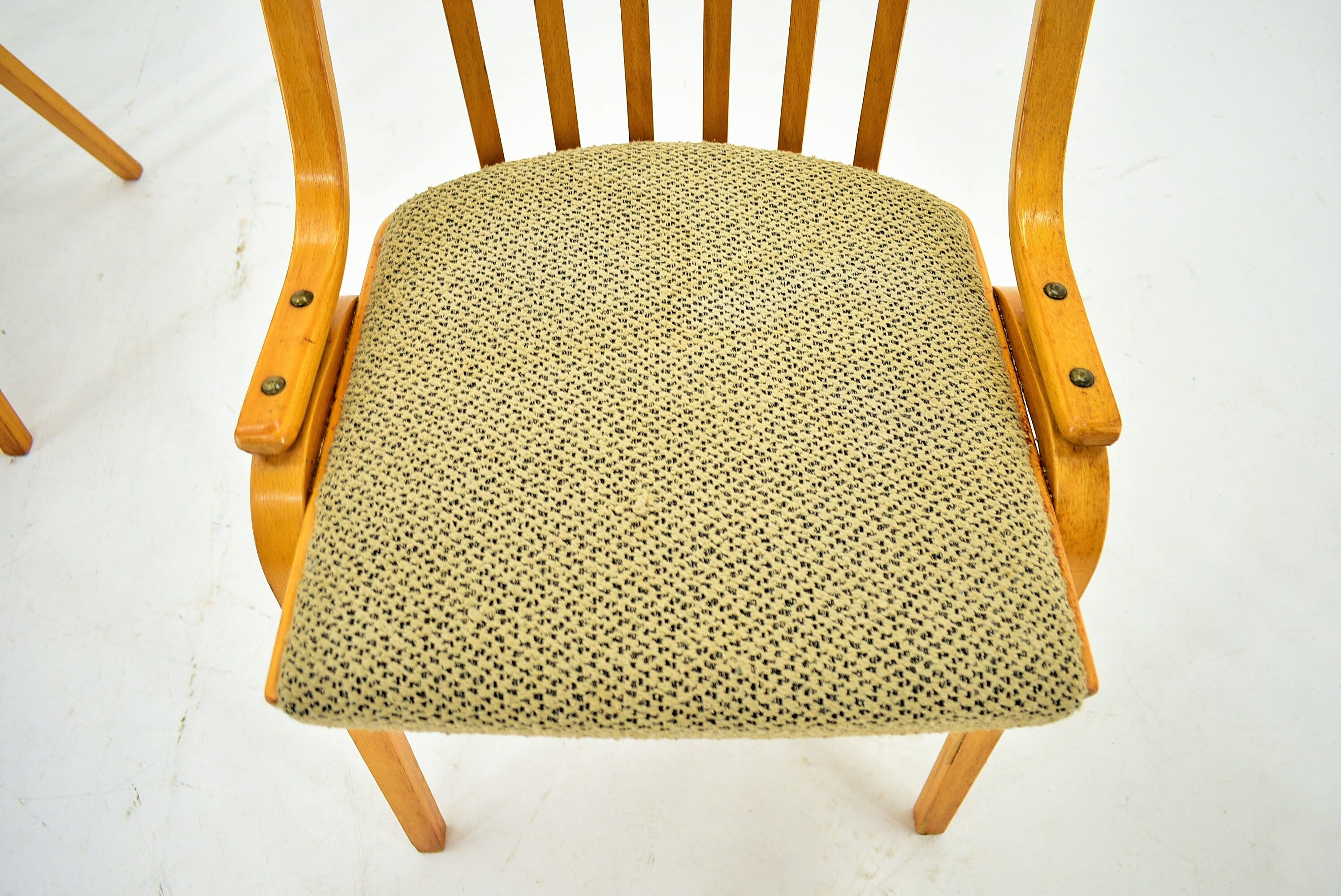 Ensemble de 4 chaises de salle à manger conçu par Antonín Šuman, années 1960