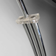 Harvey Guzzini floor lamp Arch with marble base, Italy, 1970
