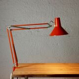 Danish orange desk lamp
