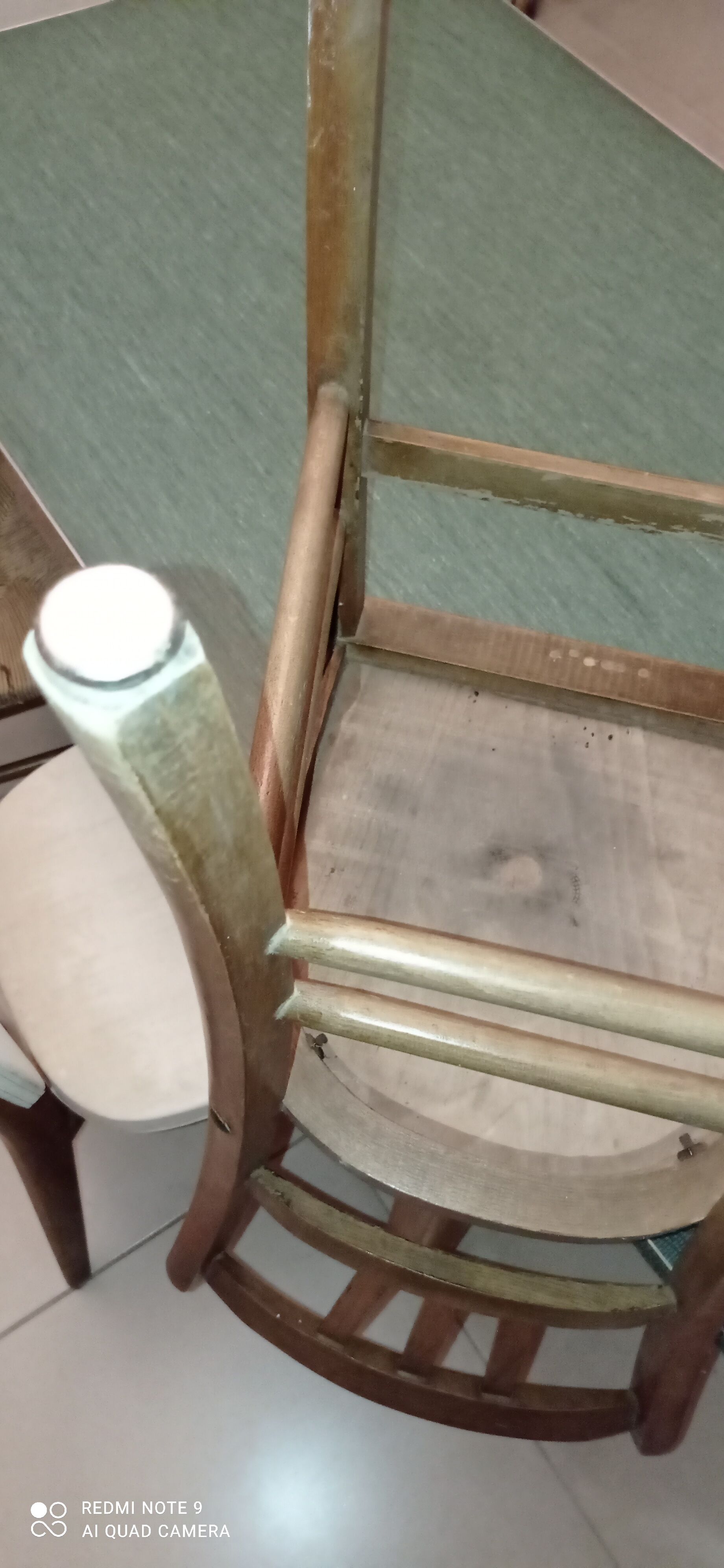 Antique bistro chair