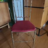 Chiavari Italian brass design chair