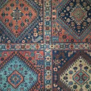 Handmade Persian Yalameh rug 370x261cm