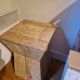 Tabouret en bois massif