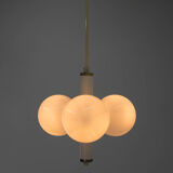 Space age chandelier sputnik by Elektroinstala decín, 1960s