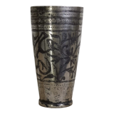 Antique brass lassi glass