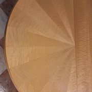 Round table in lemon wood with timeless design