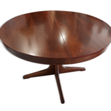 Round table extendable Baumann vintage 1970s