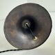 Ancienne lampe a poser laiton & verre vintage