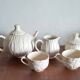 Tea set, pottery from Charolles by Jacques and Kira Molin. An
