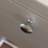 Worker painted wooden art deco form